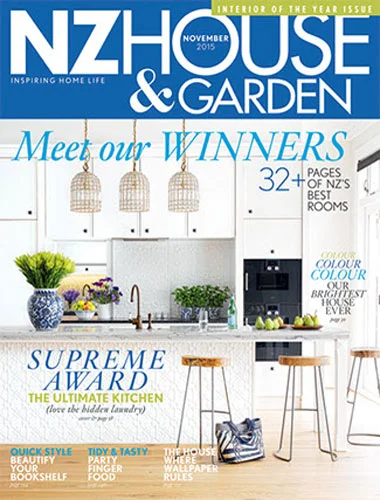 Design Spec Interior Design in the media 2015 NZ House & Garden Magazine